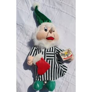 Snow White & Seven Dwarfs Plush Doll Christmas Toy Connection Vintage Tag